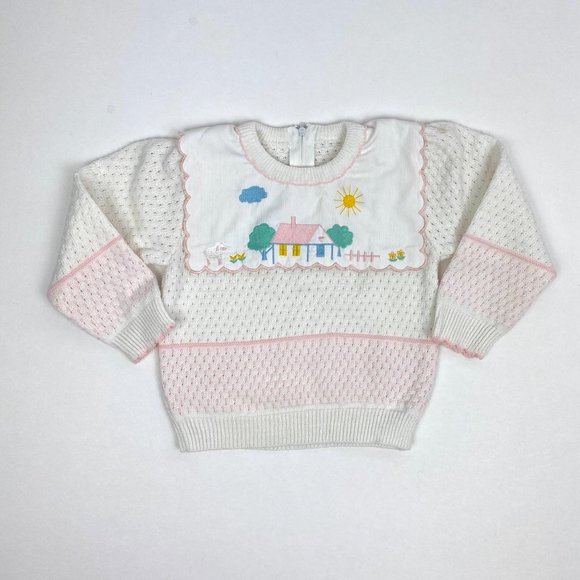 oversized sweater for baby girl